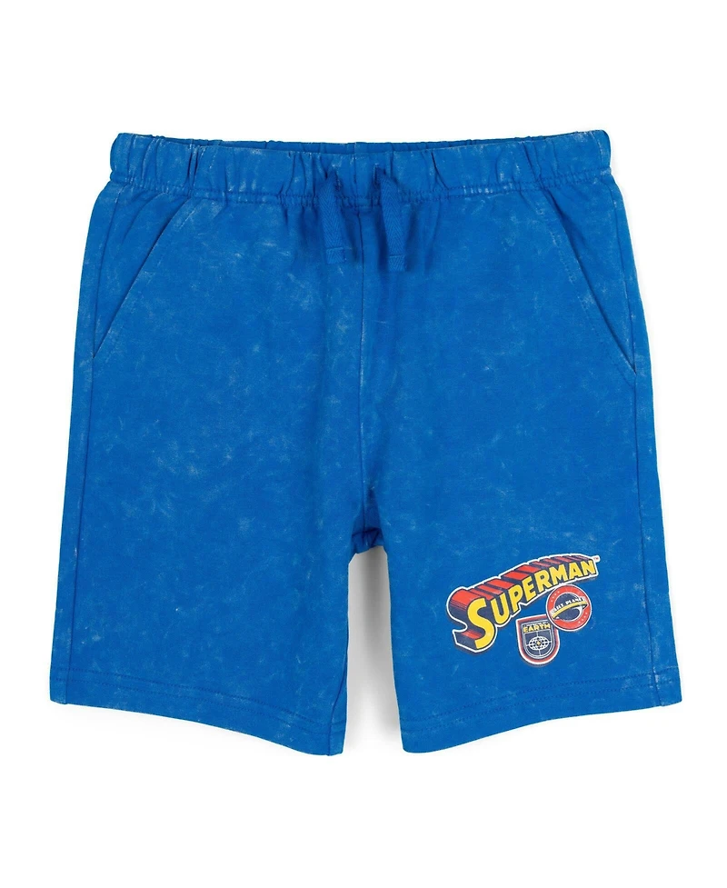 Justice League Boy's (5-16) 2-Piece T-Shirt and Shorts Set