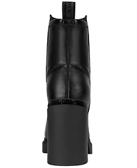 Dkny Women's Telsi Platform Block Heel Booties