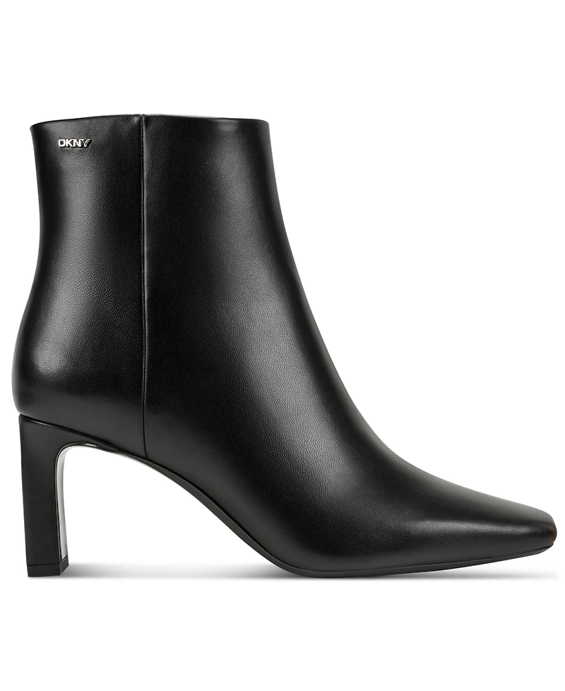 Dkny Women's Kaelani Zipper Heeled Booties