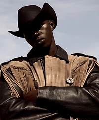 Kin Apparel Unisex Satin Lined Cowboy Hat