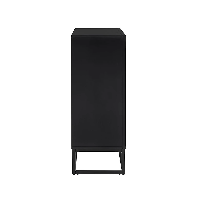 Augusta Home Holly and Martin Frescan Criss-Cross Electric Fireplace