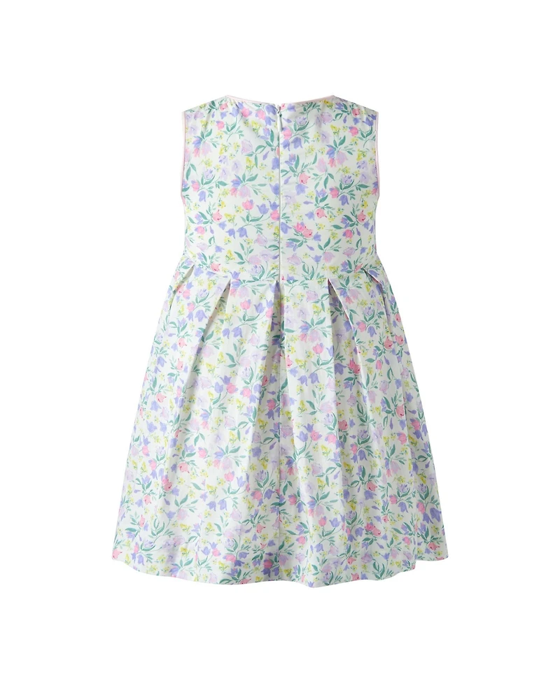 Rachel Riley Toddler Girls 2-10 Tulip Pleated Dress