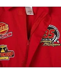 Cars Lightning McQueen Boys'( 5 to 8 ) Racing Cosplay One Piece Coverall