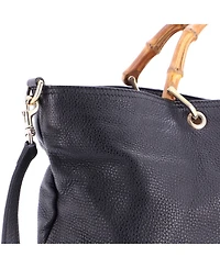Pre-Owned Gucci Large Bamboo Shopper Tote Leather