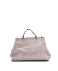 Pre-Owned Gucci Large Bamboo Daily Top Handle Bag Leather