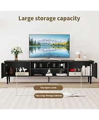 gaomon Modern Tv Stand for 75 Inch TVs