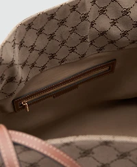 Mango Women's Jacquard Bucket Bag