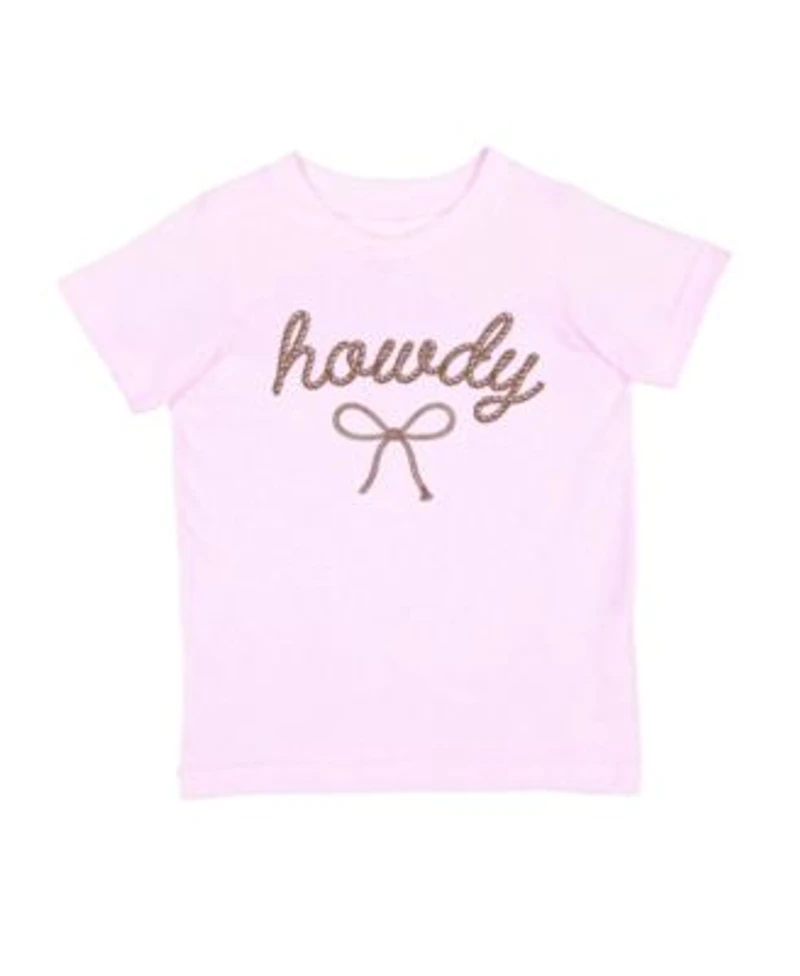 Sweet Wink Little Girls 5 8 Bandana Howdy Darling Western Short Sleeve T Shirt