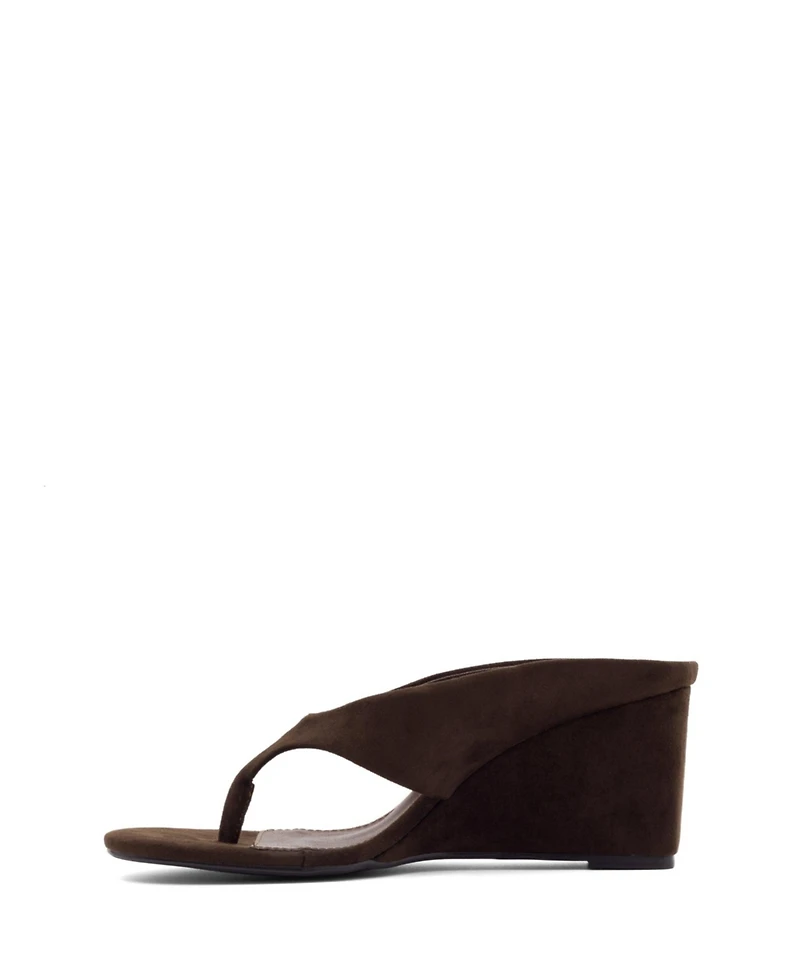Therapy Australia Sera Round Toe Wedge Thong Heel