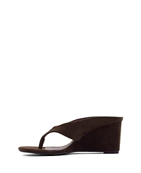 Therapy Australia Sera Round Toe Wedge Thong Heel