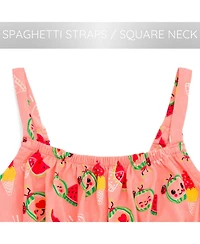 Cocomelon Toddler Girls Sleeveless Jersey Dress