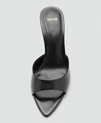 Mango Women's Pointed-Heel Sandals