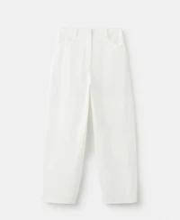 Mango Women's High-Waisted Balloon Pants