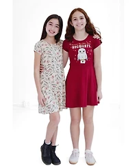 Harry Potter Girls (4-16) Hedwig 2-Piece Skater Dress Set