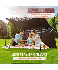 Vevor Tarp Waterproof Tarpaulin 20 x 40 ft 16Mil Plastic Poly Tear Uv Resistant