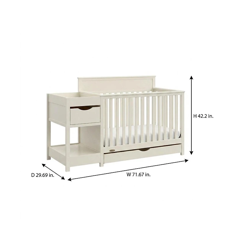 Graco Shiloh Convertible Crib and Changer
