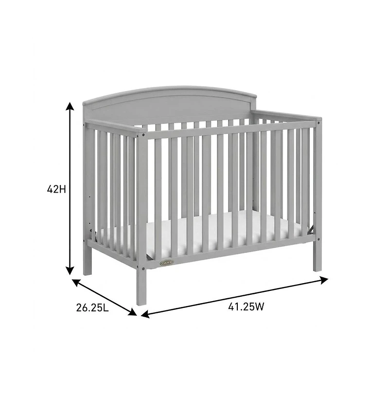 Graco Benton 4-In-1 Convertible Mini Crib