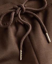 I.n.c. International Concepts Petite High-Rise Drawstring Flare Sweatpants, Macy's Exclusive