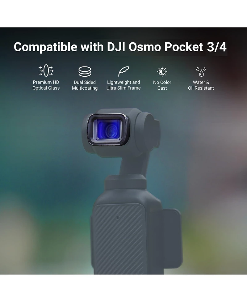 Neewer Fl-C56 Camera and Photo Accessory with 1.2X, 2X for Dji Osmo Pocket 3