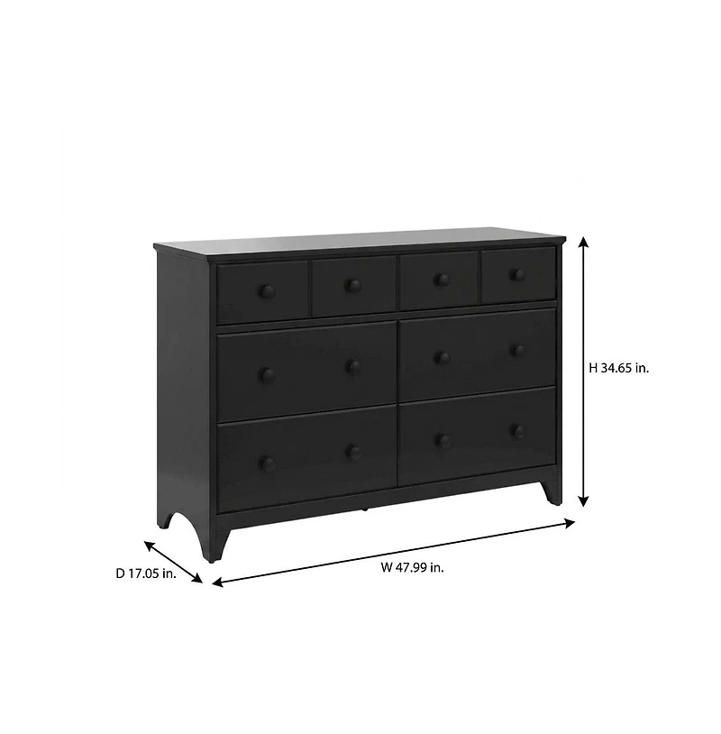 Storkcraft 6-Drawer Wood Double Dresser