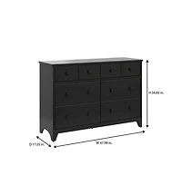 Storkcraft 6-Drawer Wood Double Dresser