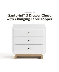 Storkcraft Santorini 3 Drawer Chest With Topper