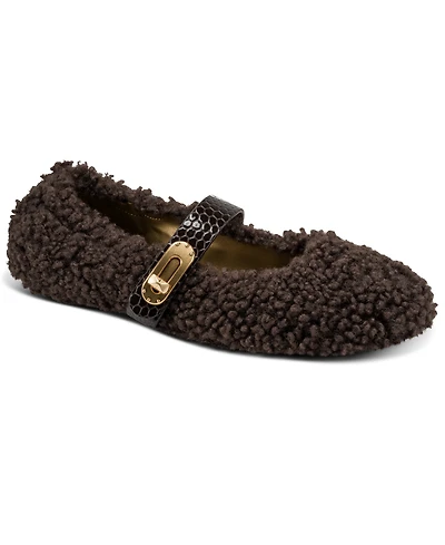 Donna Karan New York Women's Anselm Cozy Mary Jane Flats