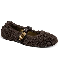 Donna Karan New York Women's Anselm Cozy Mary Jane Flats