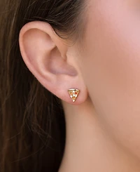 Girls Crew Crystal Pepperoni Pizza Stud Earrings