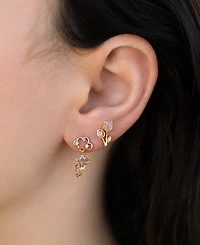 Girls Crew Crystal Disney Eeyore Earring Set