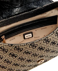 Guess Samantha Small Flap Shoulder Handbag