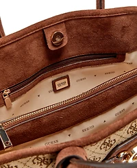 Guess Samantha Girlfriend Large Satchel Handbag