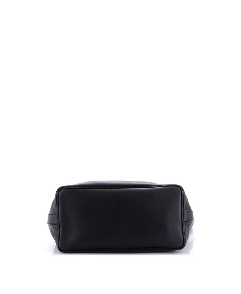 Pre-Owned Saint Laurent Paris Long Hobo Leather