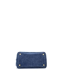 Pre-Owned Prada Mini Canapa Convertible Tote Denim