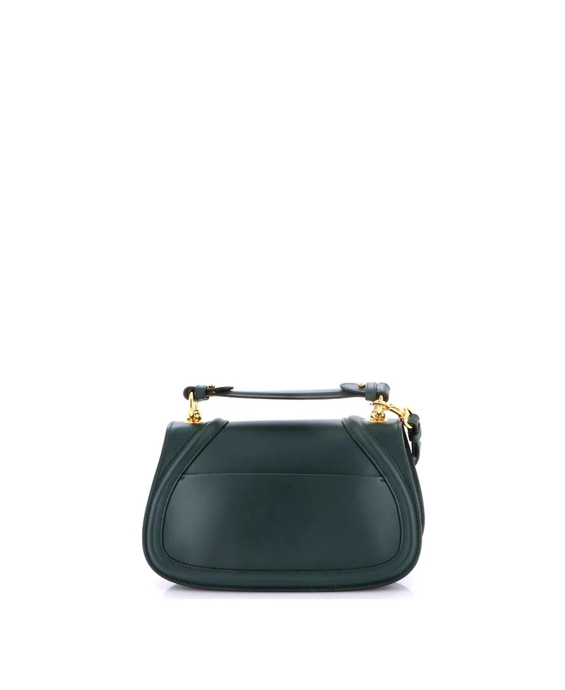 Pre-Owned Gucci Medium Blondie Nm Top Handle Bag Canvas with Leather