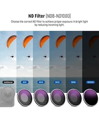 Neewer ND8 Camera Lens Accessory with Cpl, ND8, ND16 for select Dji Osmo Action models