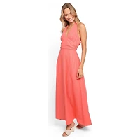 Petal and Pup Women's Marie Halterneck Maxi Dress
