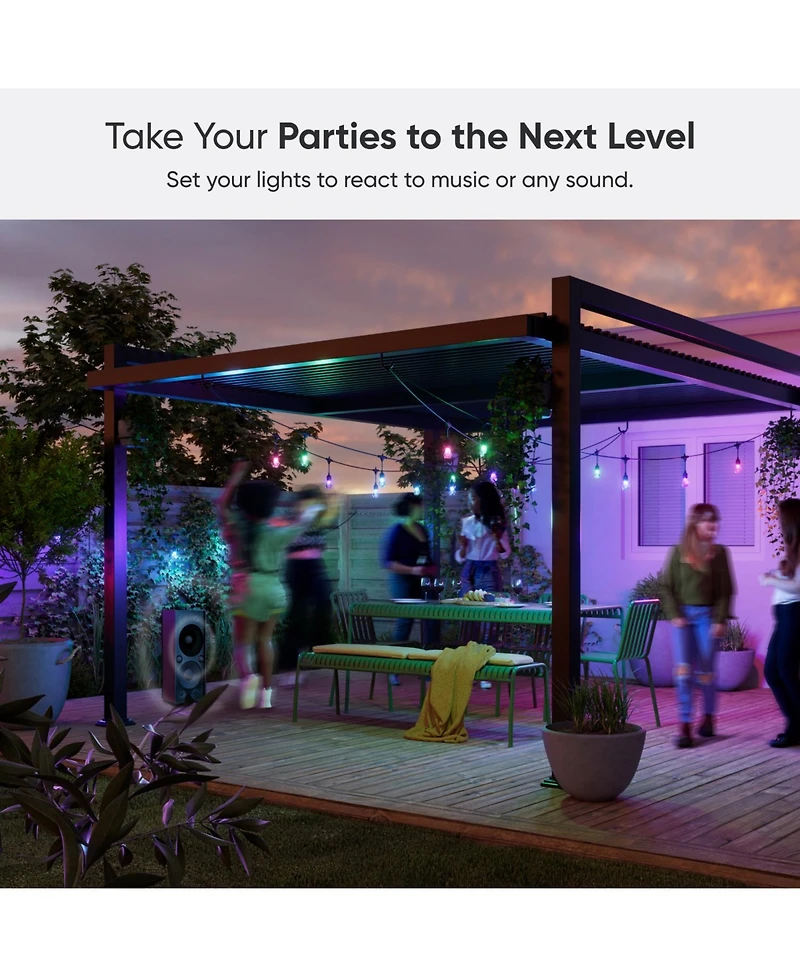 Nanoleaf Matter Smart Outdoor String Lights Smarter Kit