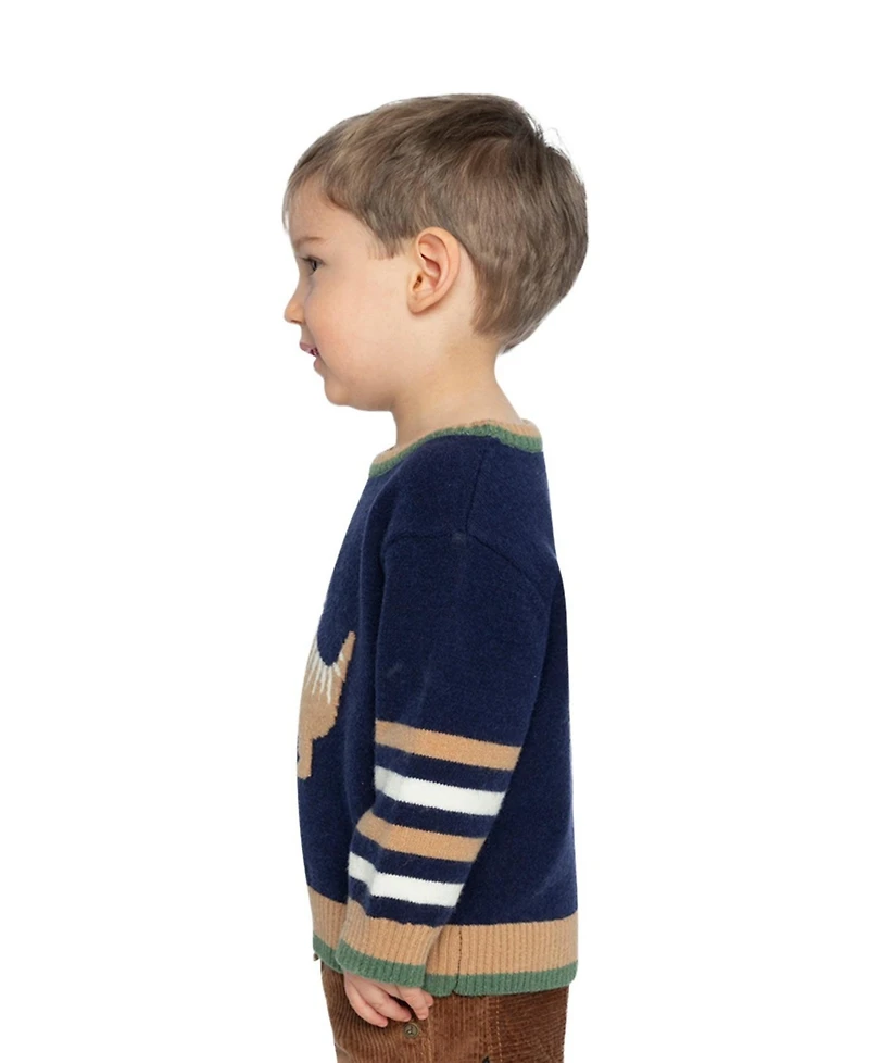 Deux par Little and Big Boy (6Y - 8Y) Knit Sweater