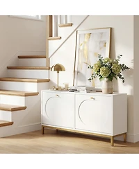 Slickblue Narrow Entryway Shoe Storage Bench with 2 Flip Drawers and Adjustable Shelves