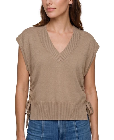 Liverpool Los Angeles Women's V-Neck Dolman-Sleeve Sweater