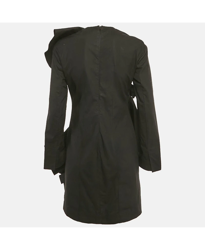 Pre-Owned Marni Women's Poplin Ruffled Mini Dress
