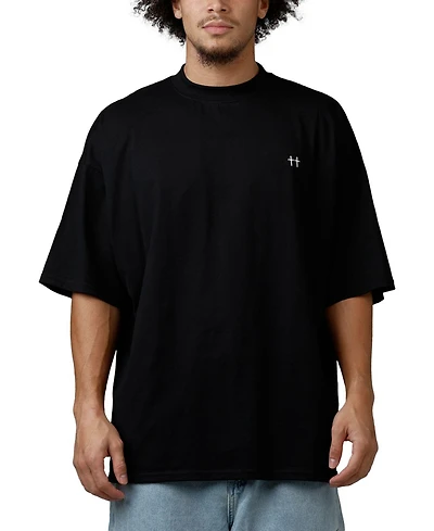 Saint Morta Men's Divine Duty Mock Neck T-Shirt