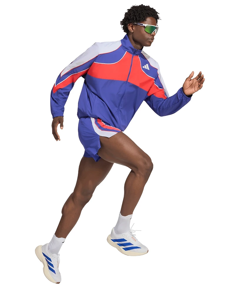 adidas Men's Adizero Archive Running Zipper Jacket