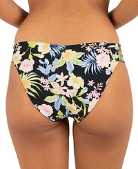 Hurley Women's Brief Moderate Coverage Swim Bottom