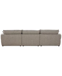 Evandro 3-Piece Sofa Set (Laf Chair, Raf Chair & Armless Chair), Macy's Exclusive