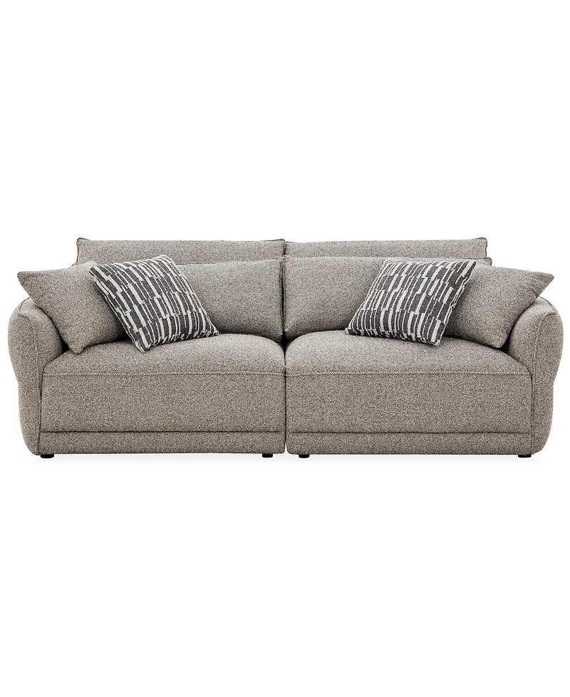 Evandro 2-Piece Fabric Sofa Set (Laf Chair, Raf Chair), Macy's Exclusive