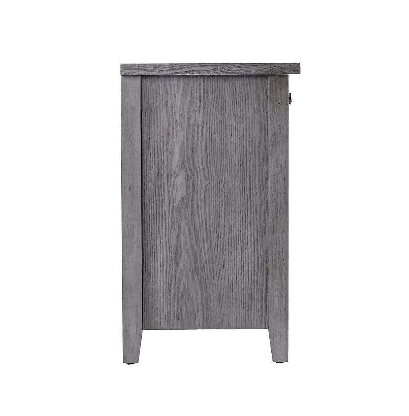 Augusta Home Edderton Electric Fireplace with Media Storage