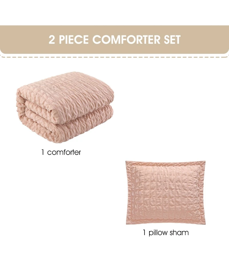 Stratford Park Danice Geometric -Piece Comforter Set