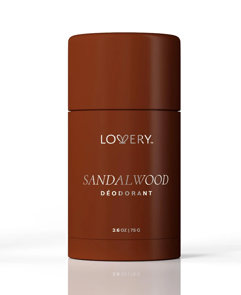 Lovery Amber Aluminum Free Deodorant Stick - 2.6oz 24 Hour Odor Control